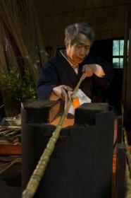 日本傳統高品質竹製釣竿